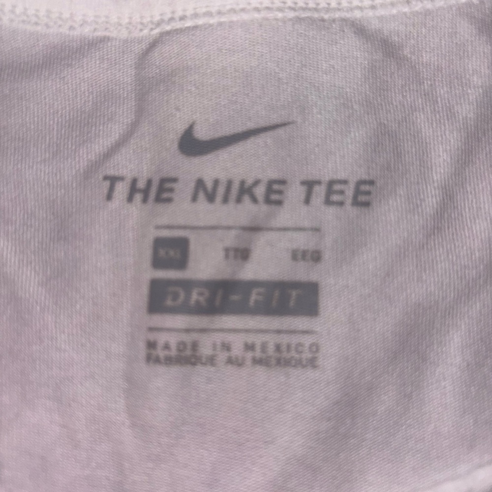 Nike Dri-FIT White Tee - Picture 2 of 3